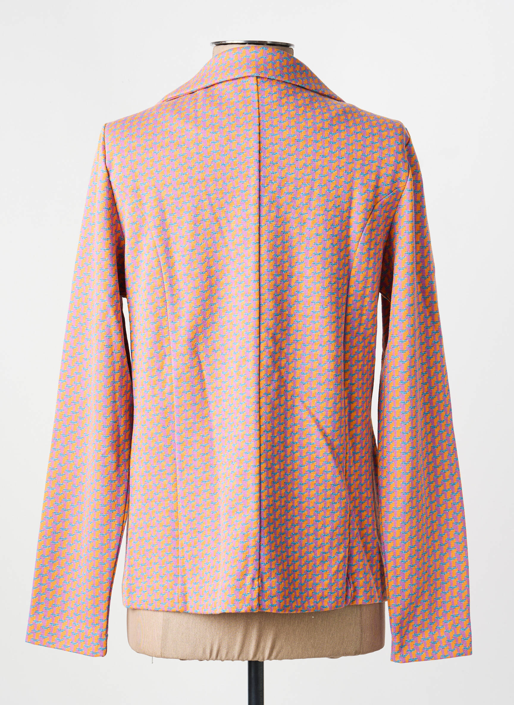 Blazer poches orange PRINCESSE NOMADE femme