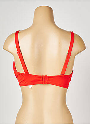 Haut de maillot de bain haut soutien-gorge moulé haut soutien-gorge moulé orange PRINCESSE TAM-TAM femme
