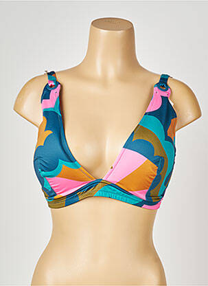 Haut de maillot de bain haut triangles haut triangles bleu PRINCESSE TAM-TAM femme