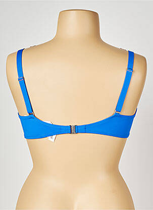 Haut de maillot de bain haut soutien-gorge emboitant haut soutien-gorge emboitant bleu ANTIGEL femme