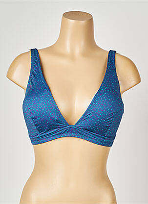 Haut de maillot de bain haut soutien-gorge moulé haut soutien-gorge moulé bleu PRINCESSE TAM-TAM femme