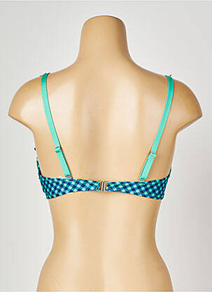 Haut de maillot de bain haut soutien-gorge moulé haut soutien-gorge moulé bleu ANTIGEL femme
