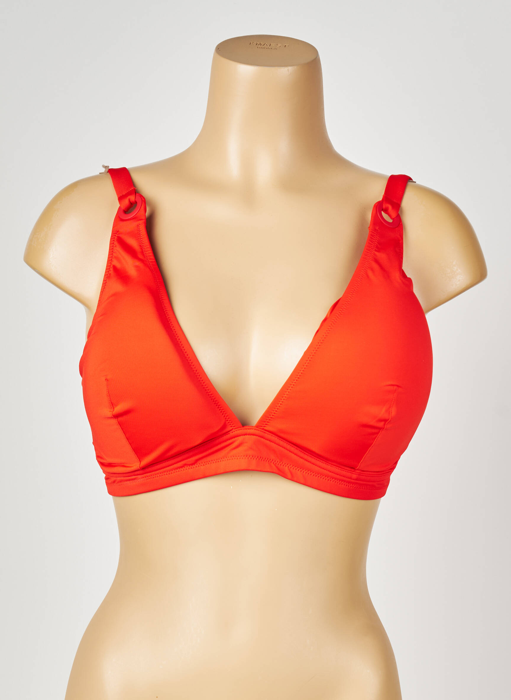 Haut de maillot de bain haut soutien-gorge moulé haut soutien-gorge moulé orange PRINCESSE TAM-TAM femme