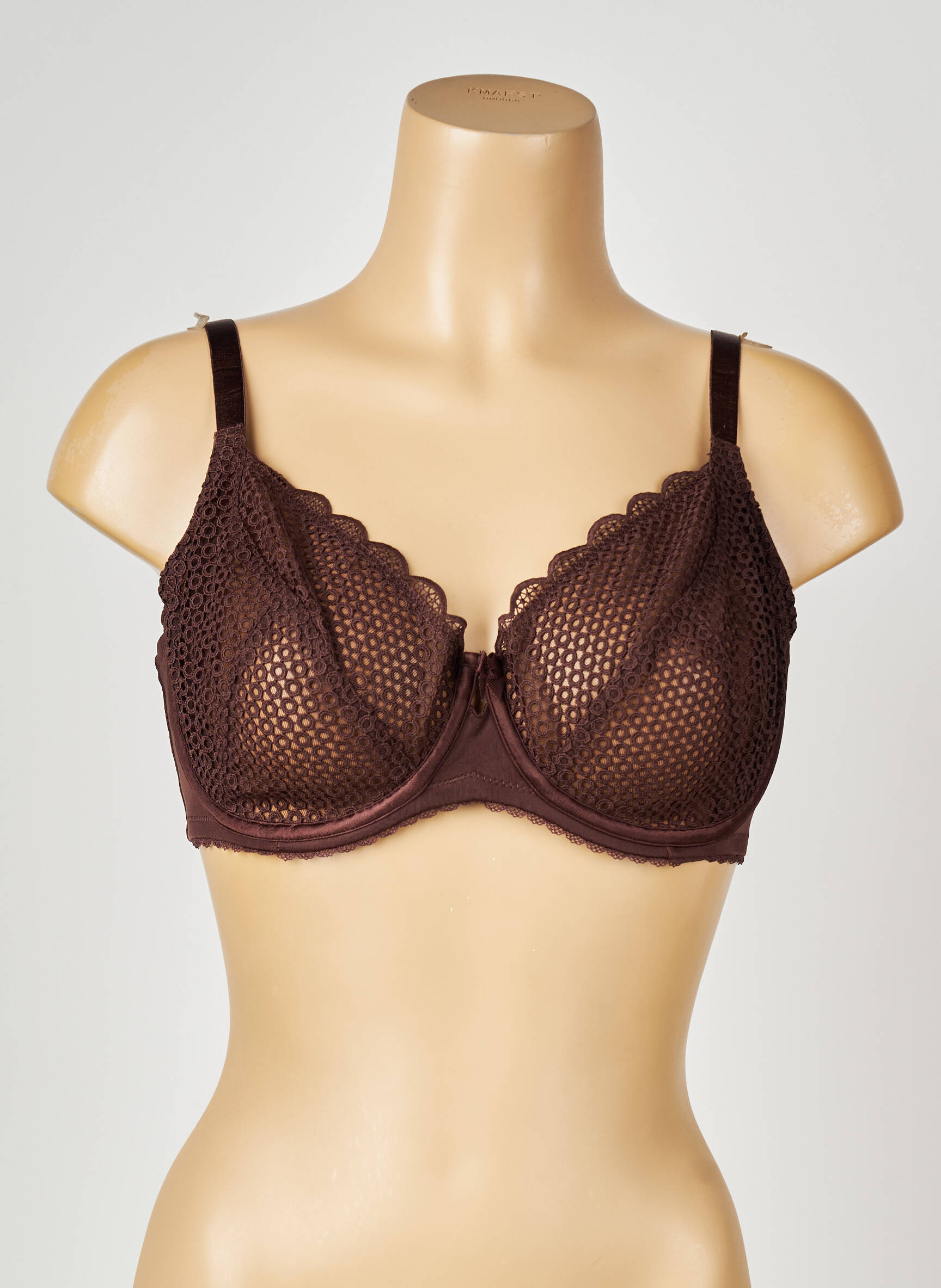 Soutien-gorge haut soutien-gorge emboitant haut soutien-gorge emboitant marron VALEGE femme