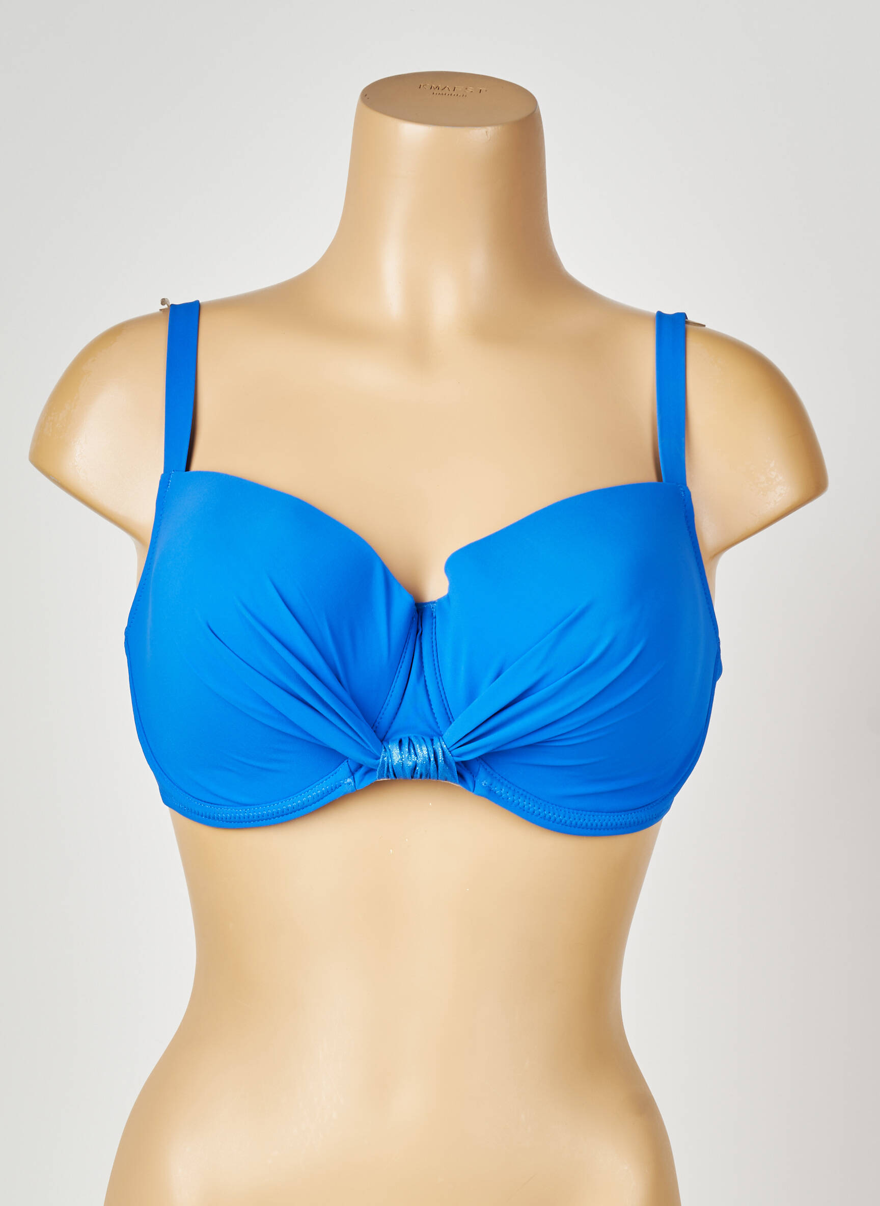 Haut de maillot de bain haut soutien-gorge moulé haut soutien-gorge moulé bleu ANTIGEL femme