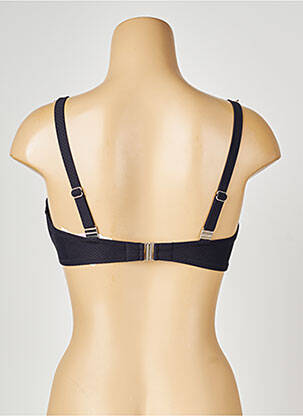 Haut de maillot de bain stretch haut soutien-gorge moulé noir ANTIGEL femme