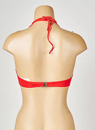 Haut de maillot de bain haut bandeau haut bandeau rouge ANTIGEL femme