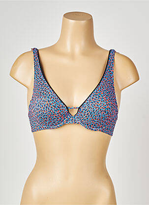 Haut de maillot de bain haut soutien-gorge moulé haut soutien-gorge moulé bleu SIMONE PERELE femme