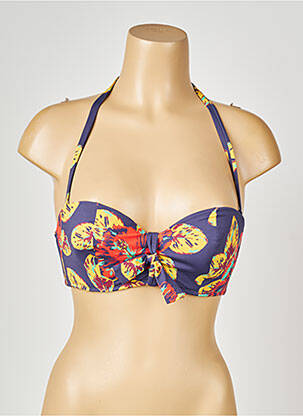 Haut de maillot de bain haut bandeau haut bandeau bleu SIMONE PERELE femme