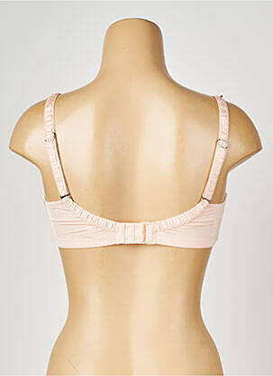Soutien-gorge effet matière satinée haut soutien-gorge moulé rose VALEGE femme