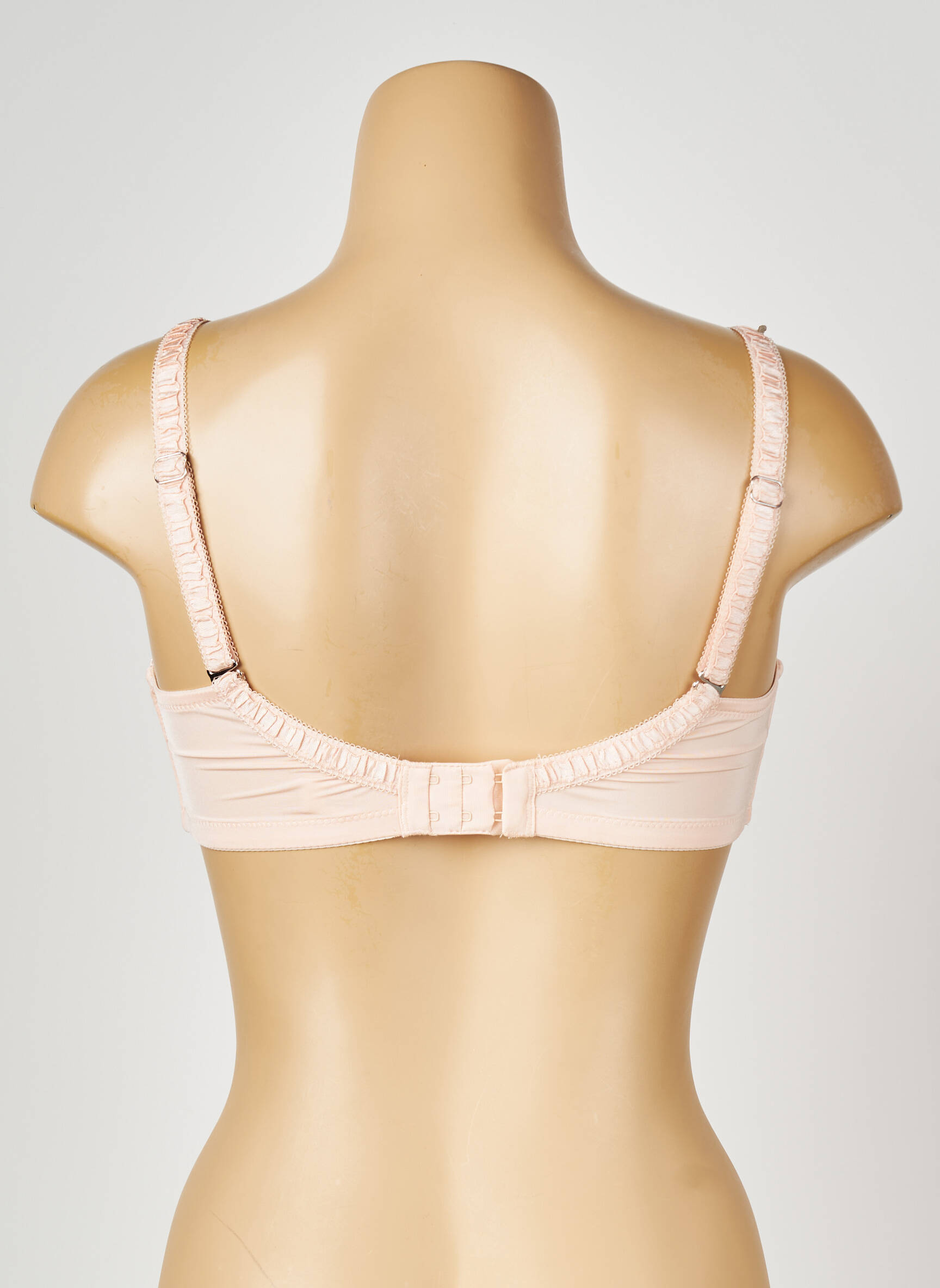 Soutien-gorge effet matière satinée haut soutien-gorge moulé rose VALEGE femme