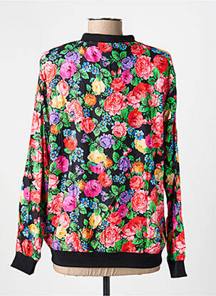 Veste casual fermeture zippée sur le devant noir LA FIANCÉE femme