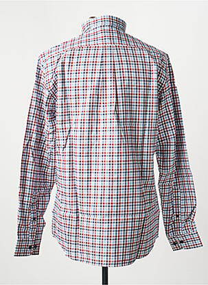 Chemise manches longues imprimé fantaisie bleu DAMART homme