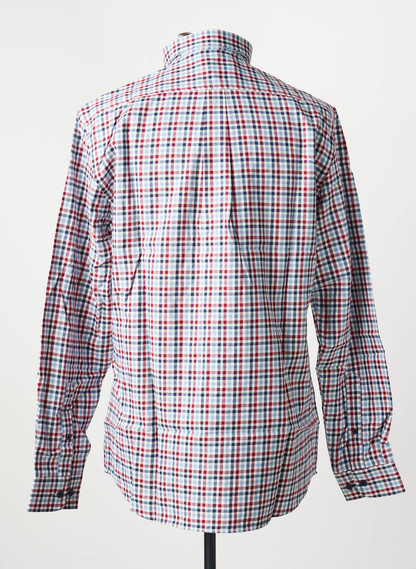 Chemise manches longues imprimé fantaisie bleu DAMART homme