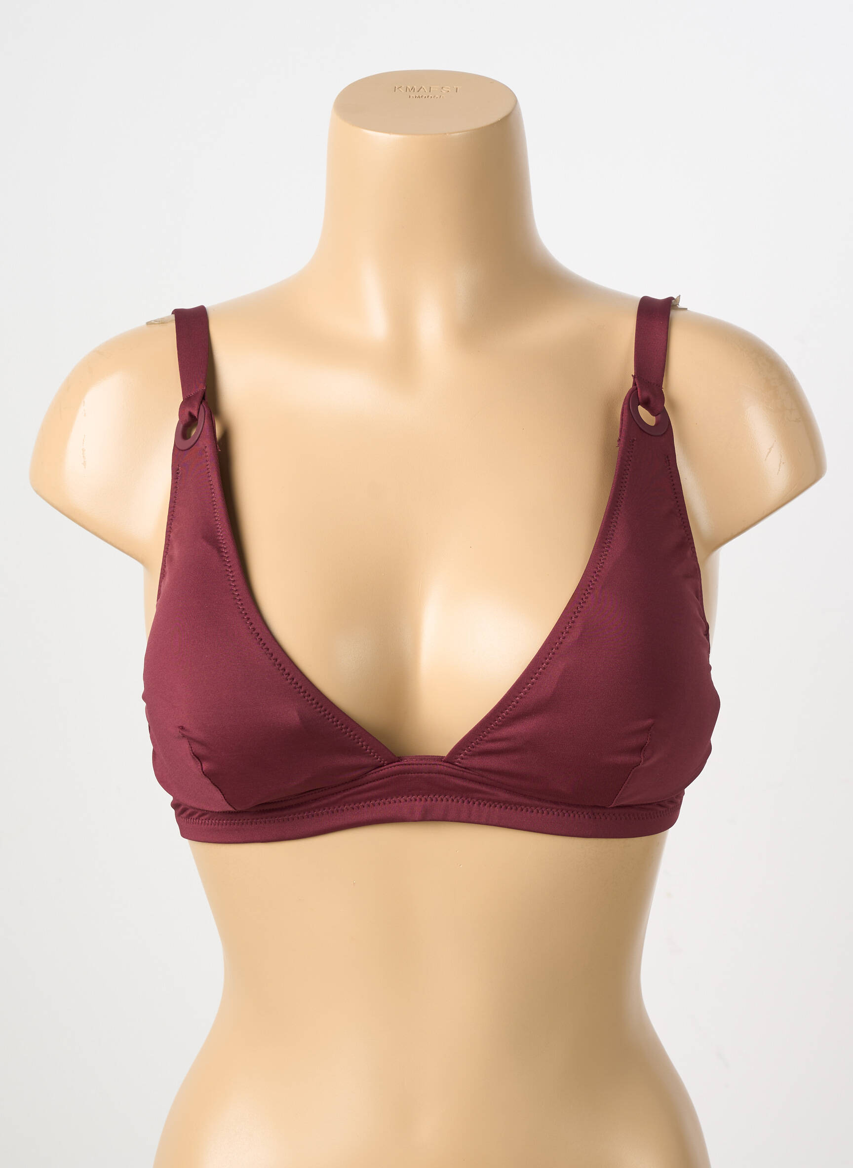 Haut de maillot de bain stretch haut triangles rouge PRINCESSE TAM-TAM femme