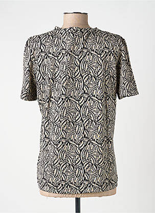 Top stretch manches courtes gris LA FIANCÉE femme