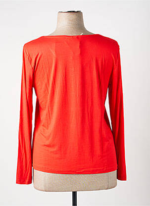 Top stretch manches longues rouge LA FIANCÉE femme