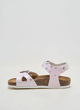 Sandales/nu pieds bout rond bout rond rose GOLDSTAR fille