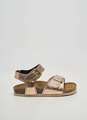 Sandales/nu pieds bout rond bout rond rose GOLDSTAR fille