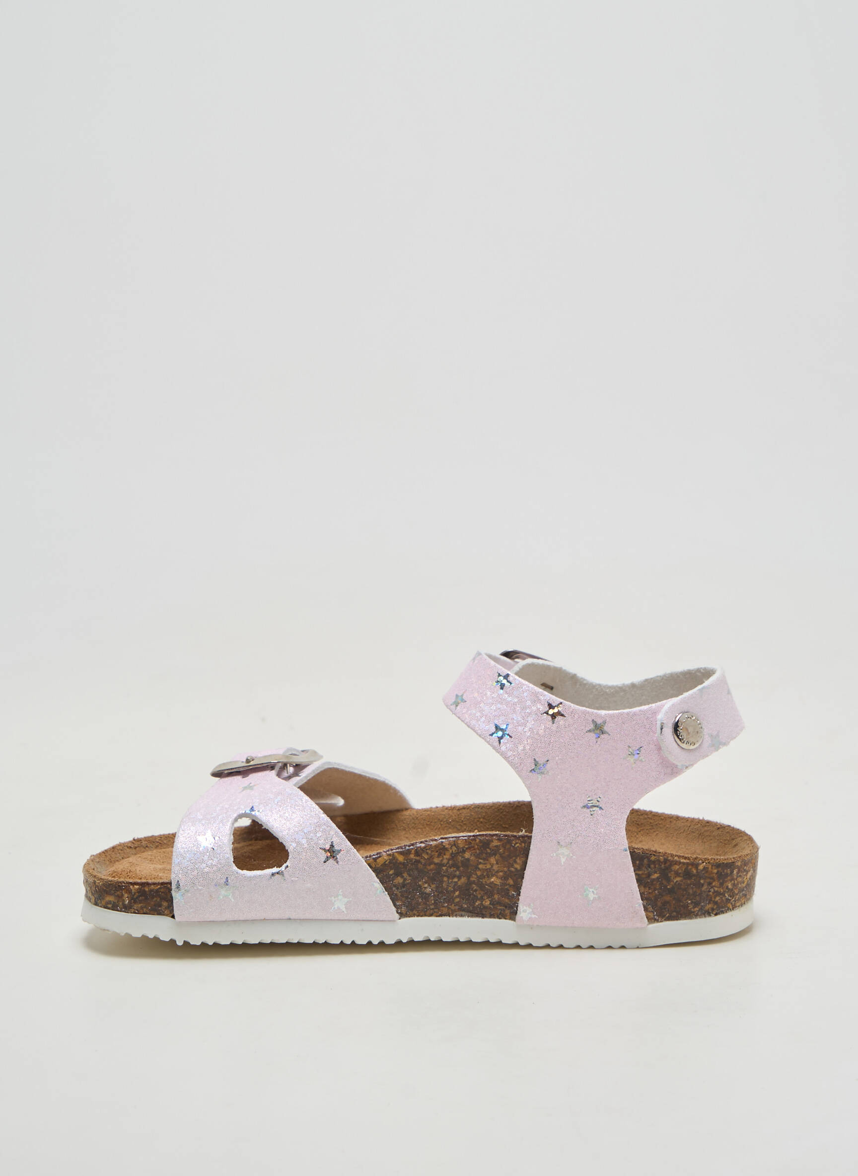 Sandales/nu pieds bout rond bout rond rose GOLDSTAR fille