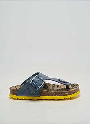 Tongs bout rond bleu REQINS garçon