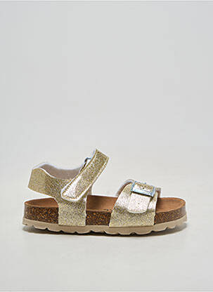 Sandales/nu pieds bout rond bout rond or NÖRVIK fille