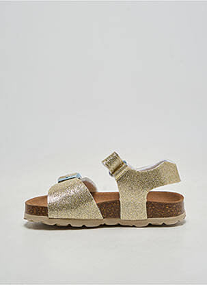 Sandales/nu pieds bout rond bout rond or NÖRVIK fille