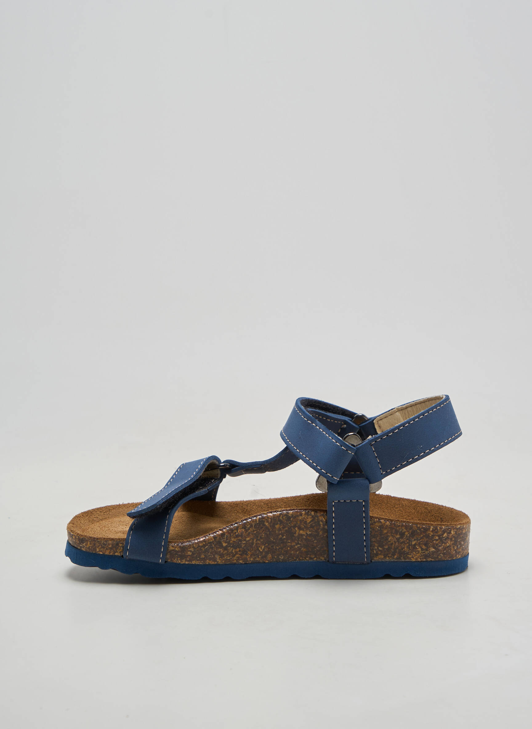 Sandales/nu pieds bout rond bout rond bleu GOLDSTAR fille
