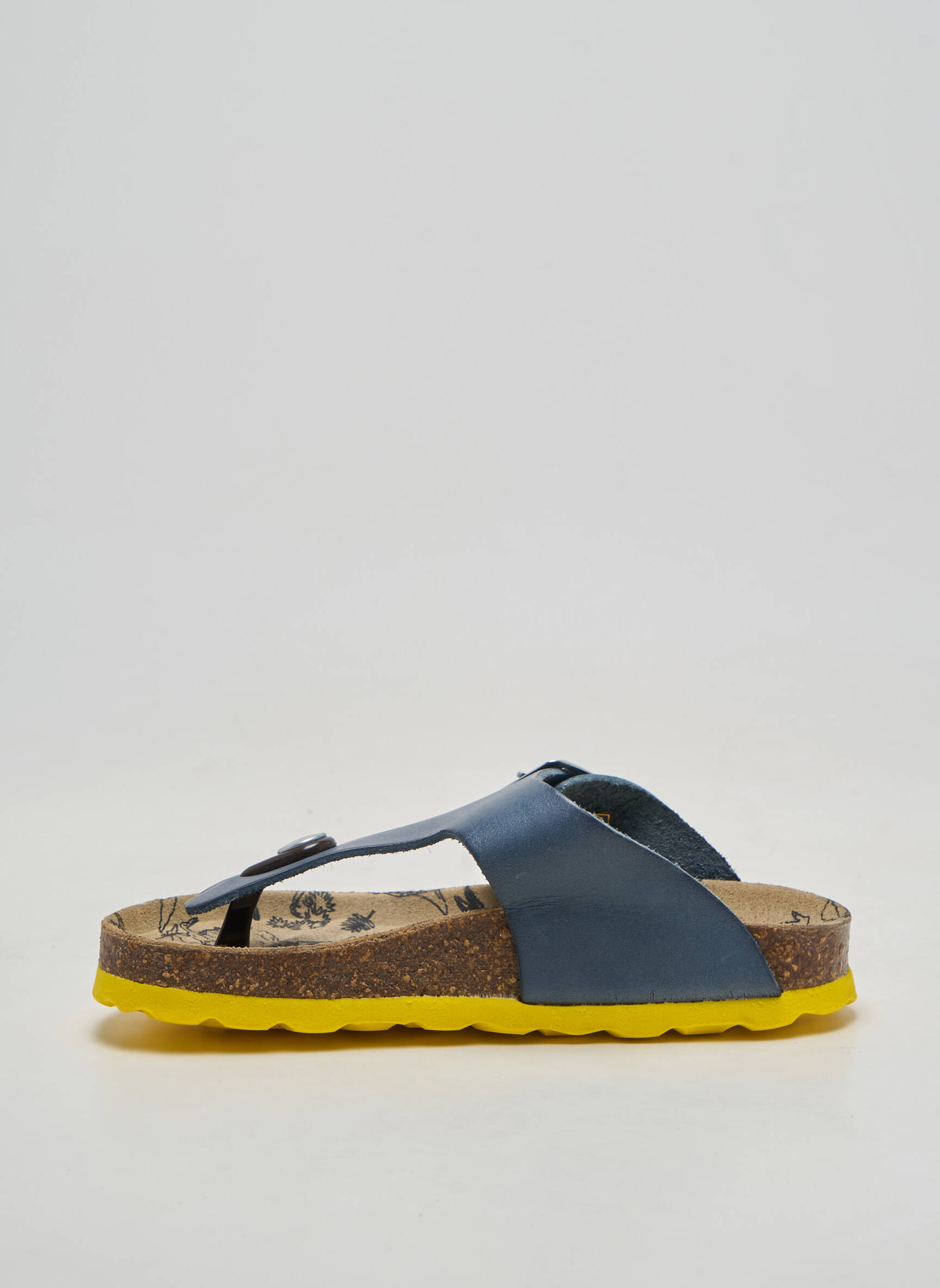 Tongs bout rond bleu REQINS garçon