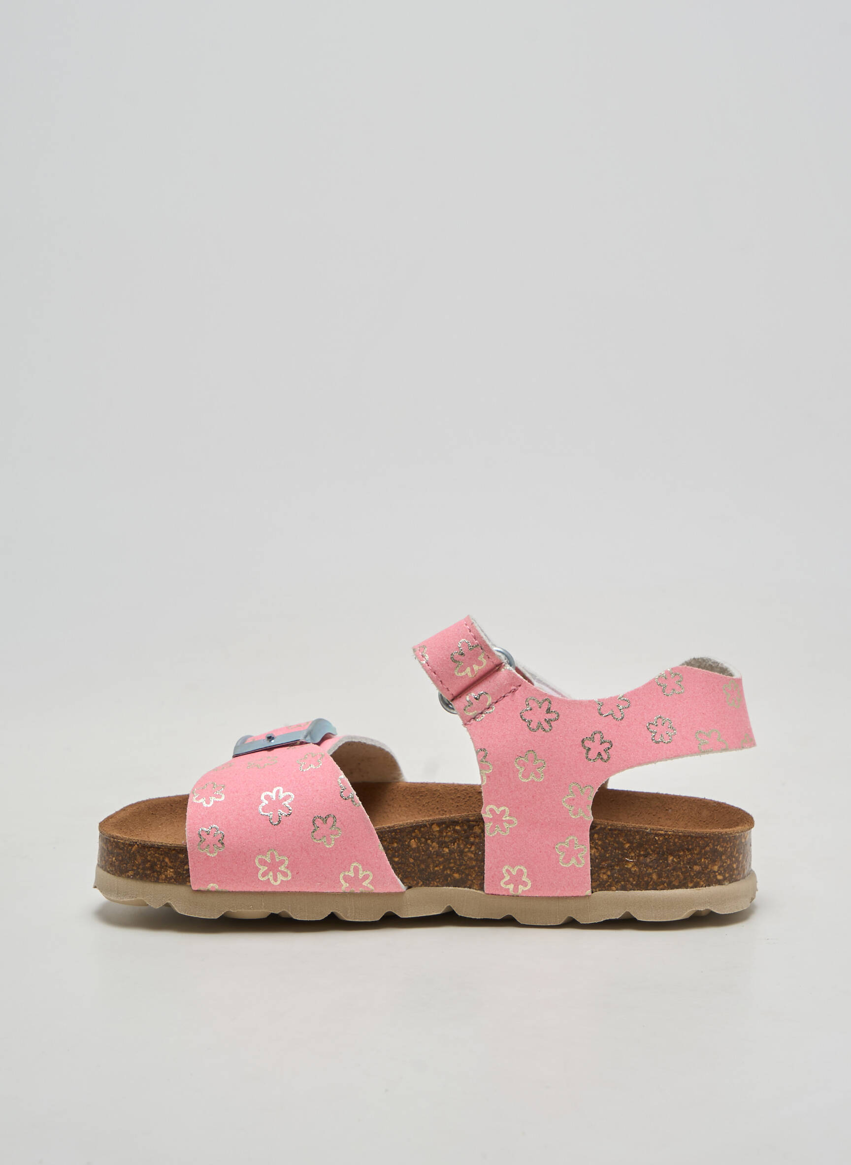 Sandales/nu pieds bout rond bout rond rose NÖRVIK fille