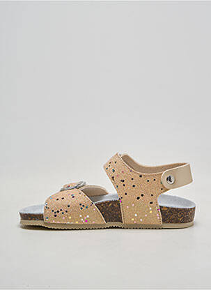 Sandales/nu pieds bout rond bout rond beige GOLDSTAR fille