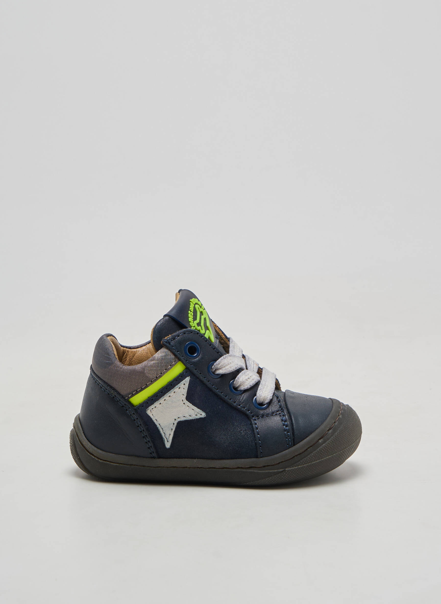 Bottillons nubuck bout rond bleu STONES AND BONES garçon