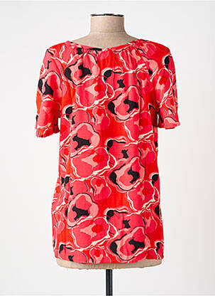 T-shirt imprimé fantaisie manches courtes rouge LA FIANCÉE femme