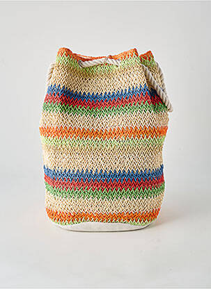 Sac doublure textile forme bourse beige LA FIANCÉE femme
