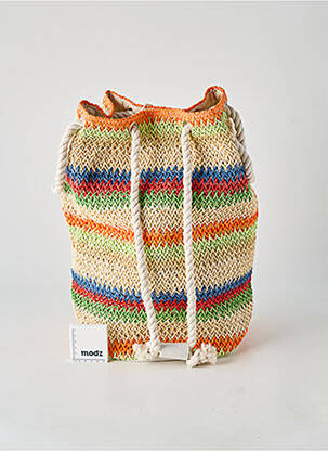 Sac doublure textile forme bourse beige LA FIANCÉE femme