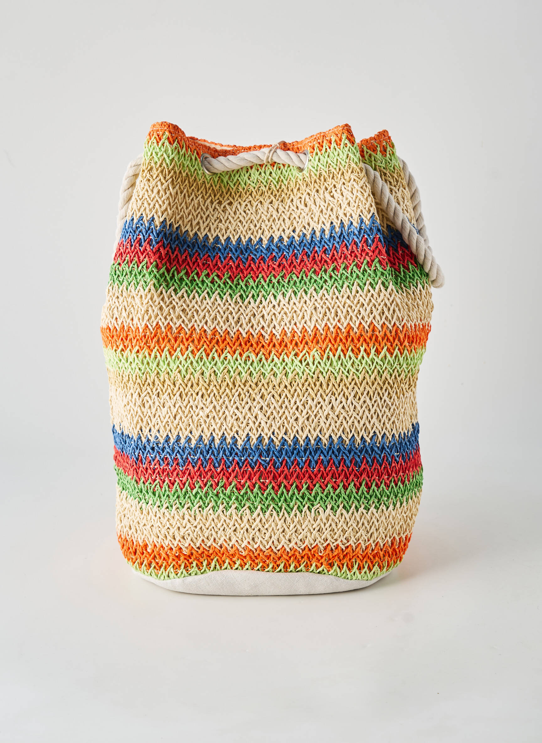 Sac doublure textile forme bourse beige LA FIANCÉE femme