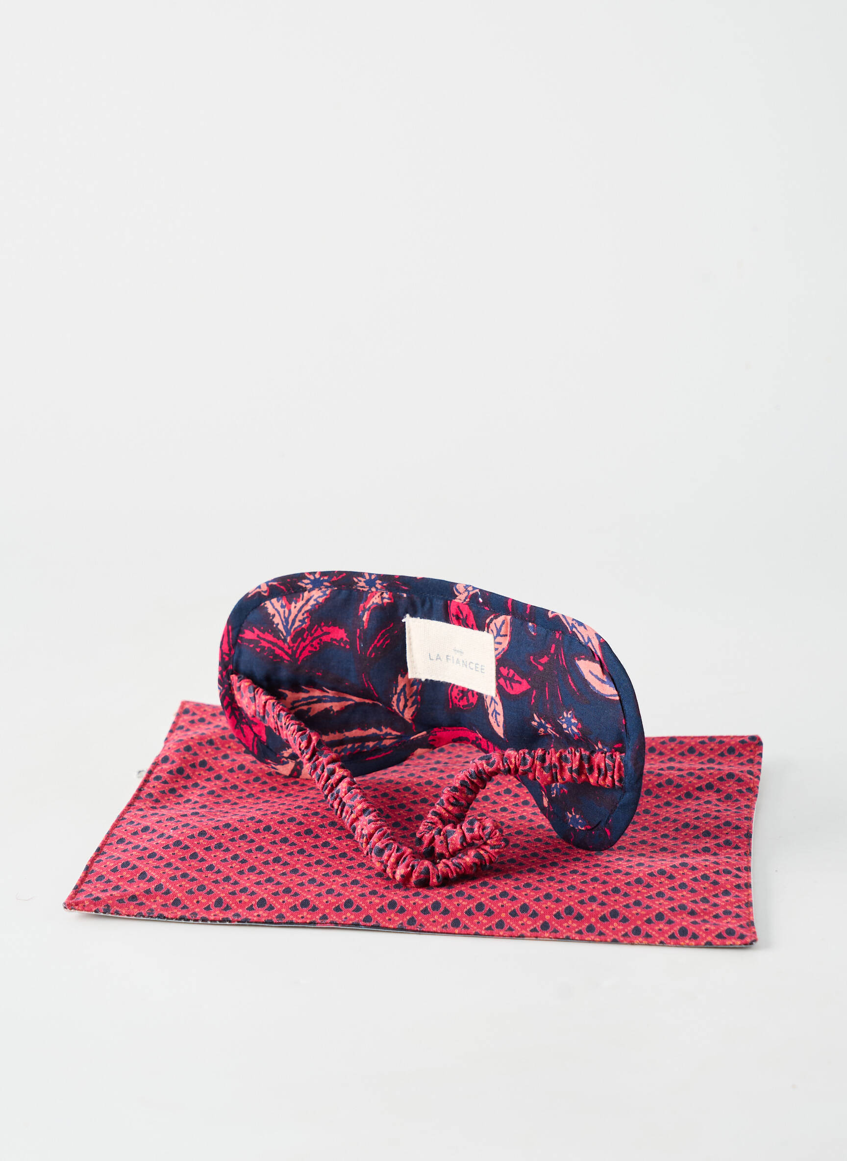 Trousse imprimé fantaisie rouge LA FIANCÉE femme