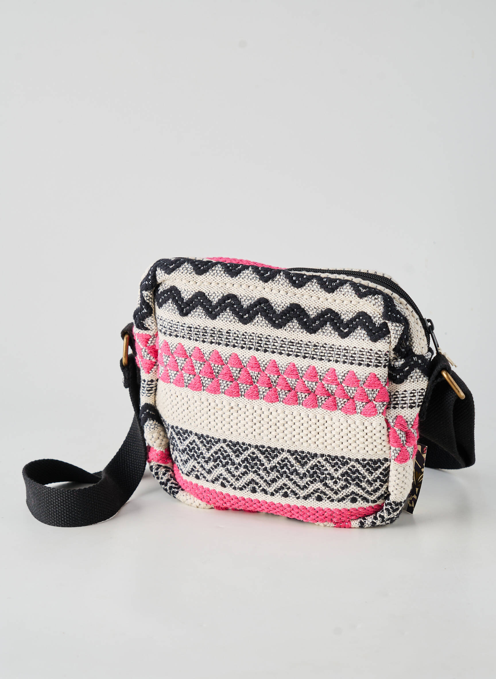 Sac multipoches forme carré rose LA FIANCÉE femme