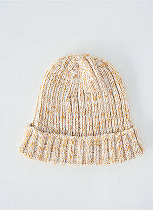 Bonnet stretch beige LA FIANCÉE femme