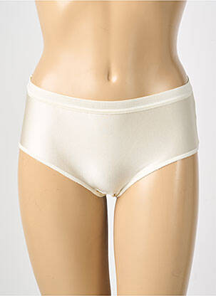 Culotte tissage satiné beige ACHEL femme