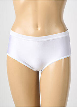 Culotte tissage satiné blanc ACHEL femme