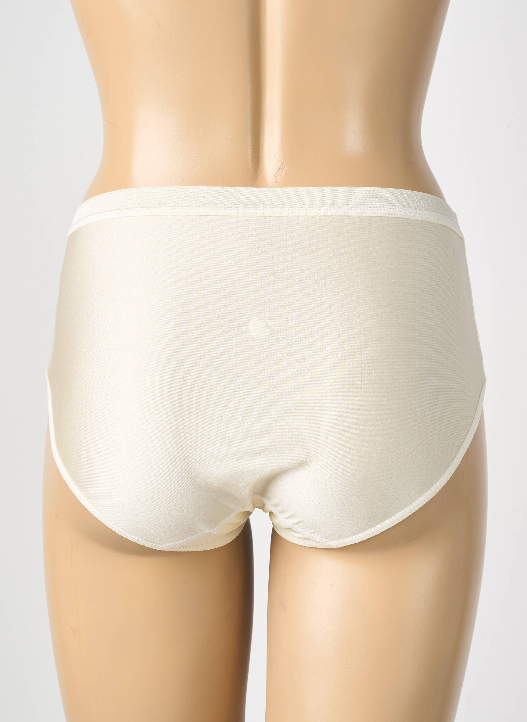 Culotte tissage satiné beige ACHEL femme