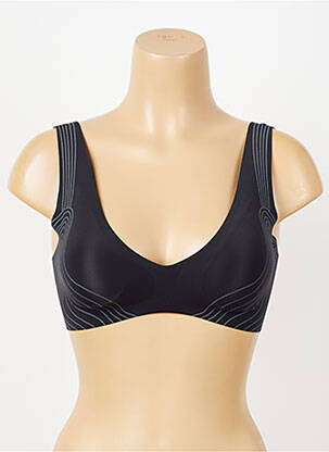 Soutien-gorge sans armature haut soutien-gorge emboitant noir SLOGGI femme