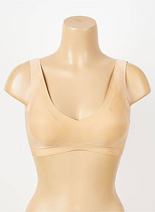 Soutien-gorge sans armature brassieres beige SLOGGI femme