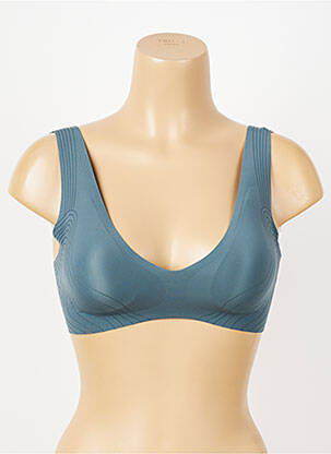 Soutien-gorge fermeture agrafe gris SLOGGI femme