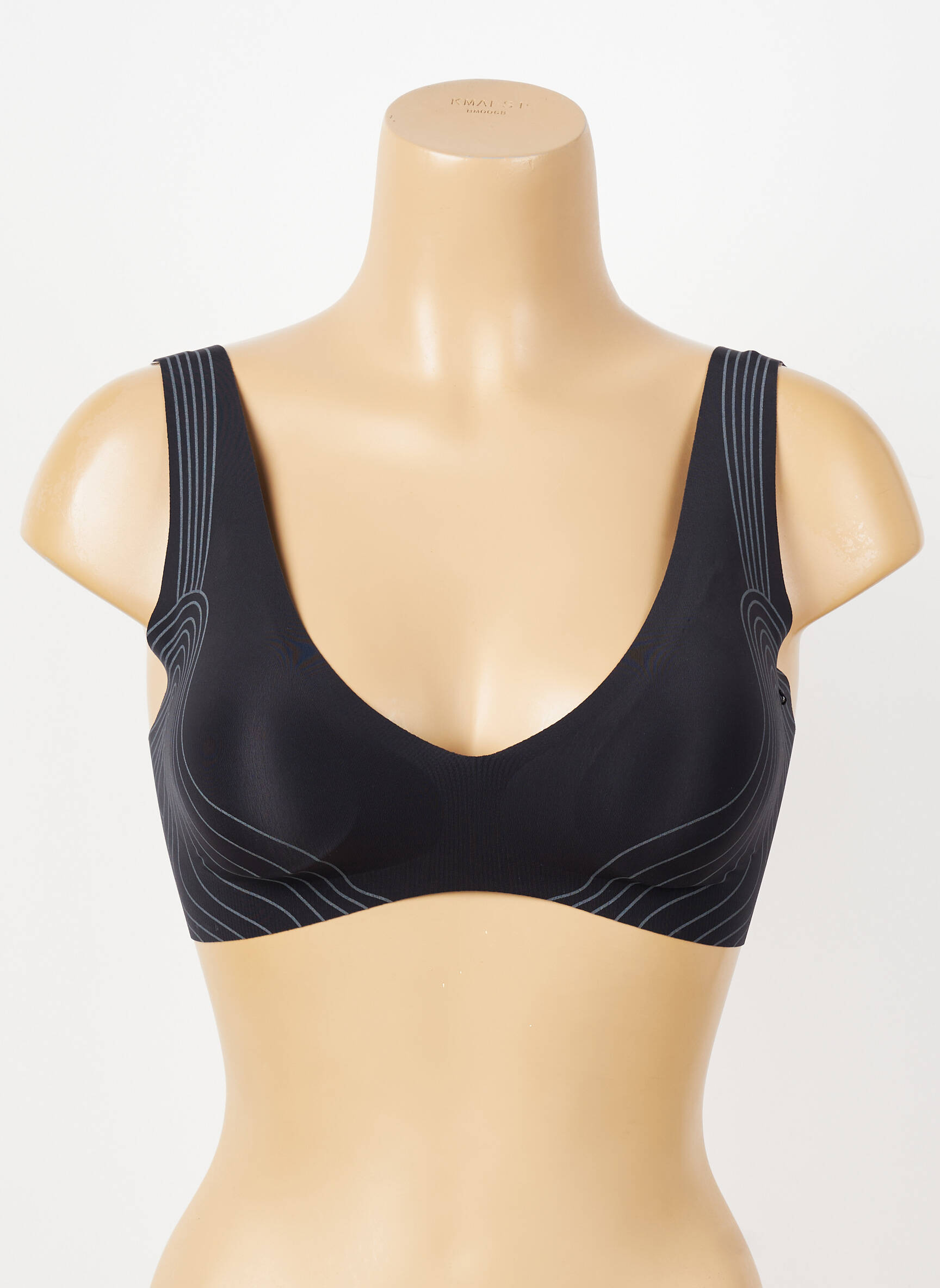 Soutien-gorge sans armature haut soutien-gorge emboitant noir SLOGGI femme