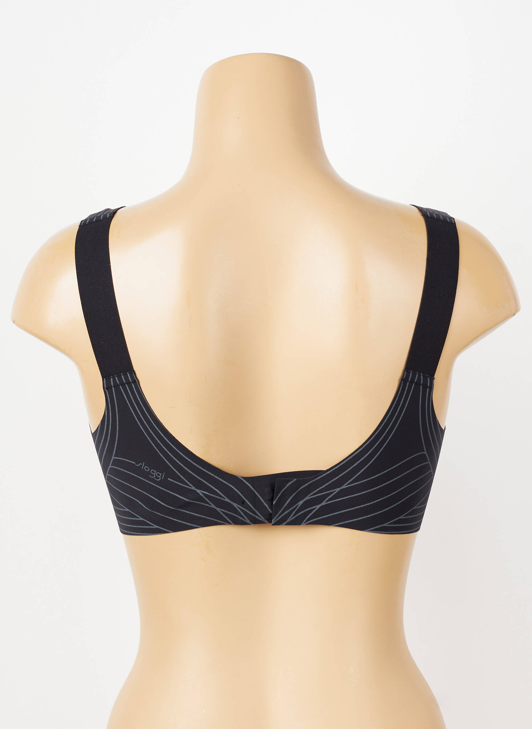 Soutien-gorge sans armature haut soutien-gorge emboitant noir SLOGGI femme