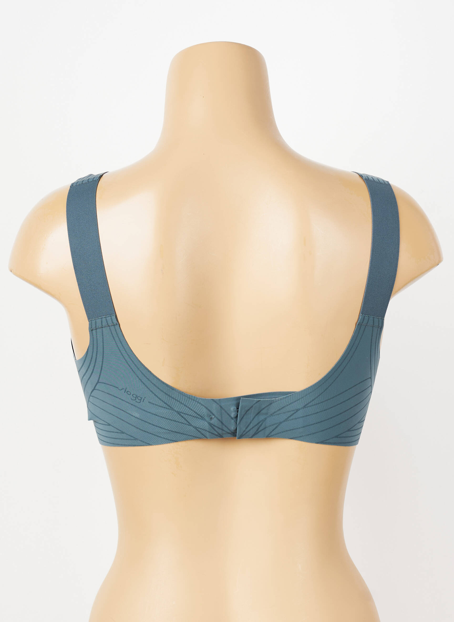 Soutien-gorge fermeture agrafe gris SLOGGI femme