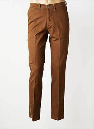 Pantalon chino poches marron LCDN homme