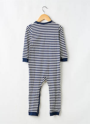 Combi-pantalon coupe cintrée manches longues bleu SANS MARQUE enfant